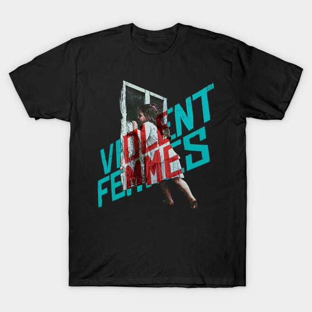 Violent Femmes T-Shirt by RetroPandora